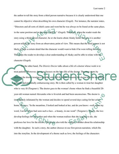 Comparison of The Overcoat and The District Doctor