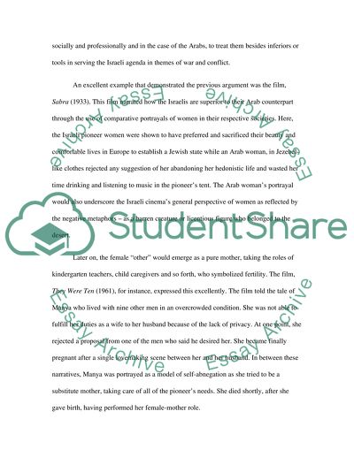 The Others In The Israeli Cinema