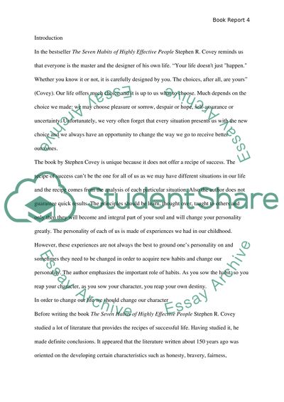 The Seven Habits of Highly Effective People by Stephen R Covey