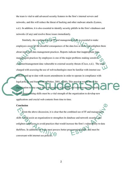 Q1 - Using Knowledge & skills to Assess Usage of Web Technologies in Your organization