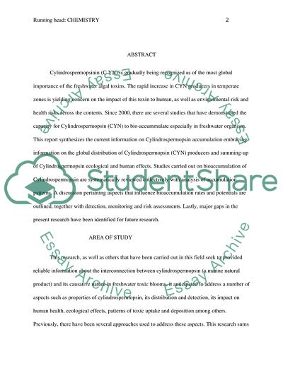 Synthetic Studies Towards Cylindrospermopsin