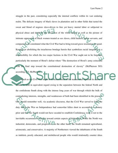 HOW SHOULD THE CIVIL WAR BE REMEMBERED