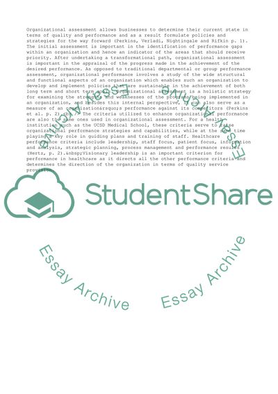 The Quality Gaps in the University of California: San Diego Medical School