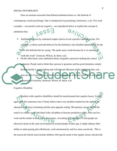 Week 4 Dis 1-2 PSY 110