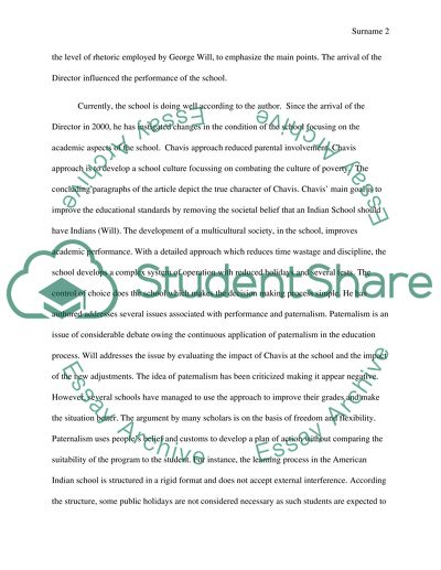 Paternalism and academic performance