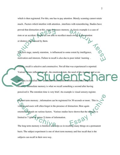 Psychological research