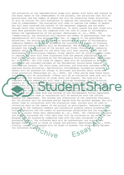 The Residential Surveillance Cameras Installation Project