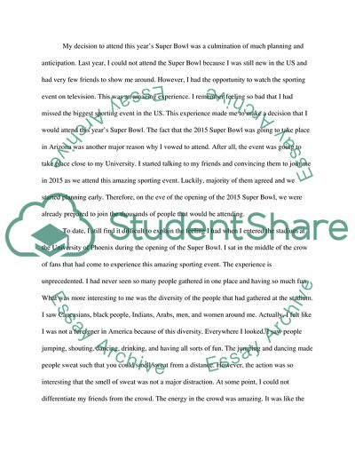 Experience of New Cultures by an International Student in the US