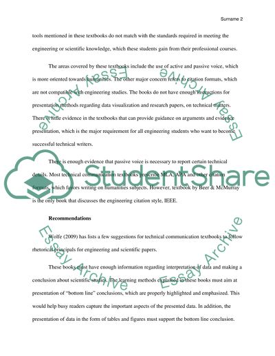 How Technical Communication Textbooks Fail Engineering Students