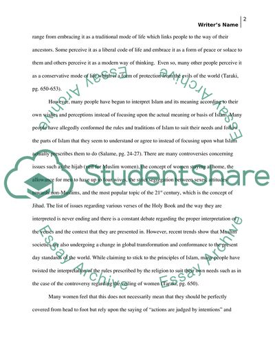 A Constant Controversy Between Muslim Nations