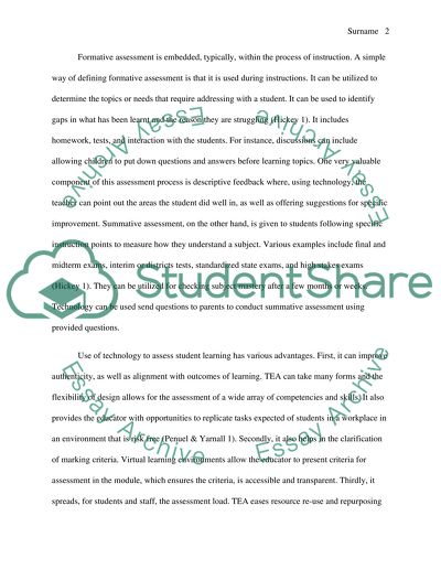 Software to support assessment