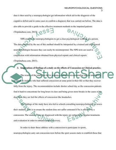 Cognitive Deficits Associated with Depression