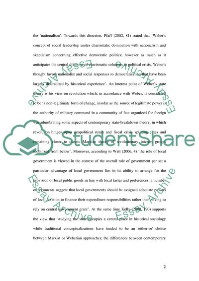 Has Government by States Given Way to Inter and Non-State Governance