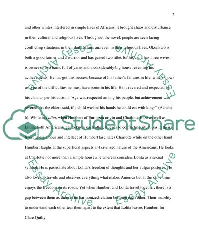 Culture Clash - Things Fall Apart and Lolita