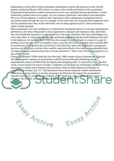 The Goals of Performance Management