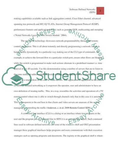 The Most Common Software-Defined Networks