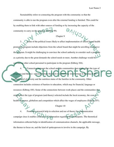 Essentials of Health Behavior, Social, and Behavioral Theory in Public Health