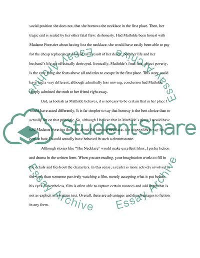 The Necklace by Guy de Maupassant