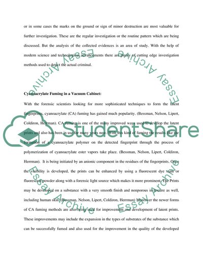 Investigation Techniques