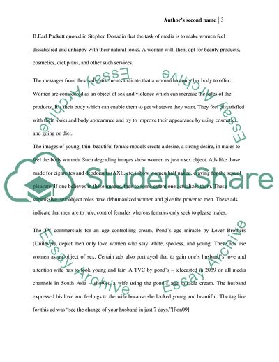 Women as an Object of Sex