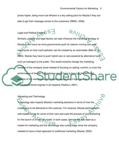 Enviromental Factors Paper