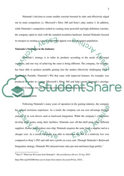 Nintendo Entertainment System Companys Aim