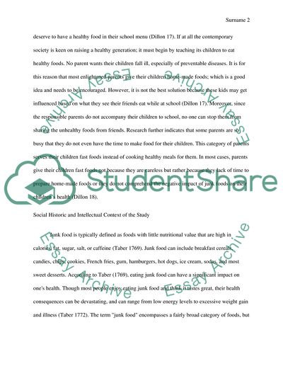 The Negative Impact of Junk Food on Human Health