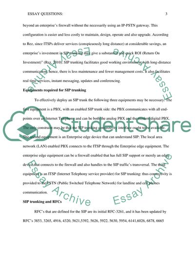 Session Initiation Protocol