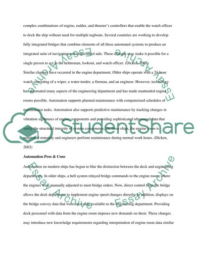 Potential Automated Systems