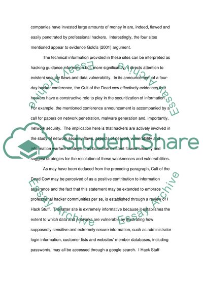 Exploring The Dark Side. Review of hacker sites