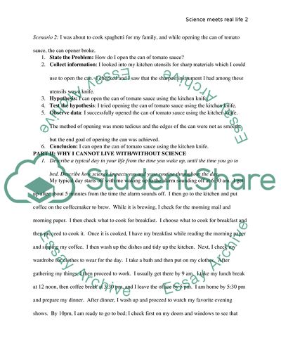 Science Meets Real Life