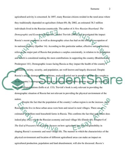 The Russian Heartland Revisited