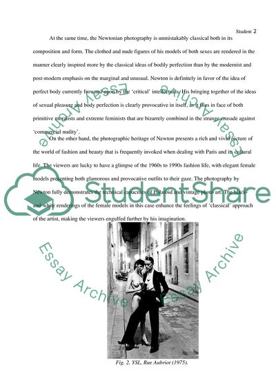 Helmut Newtons Grand Palais Exhibition in Paris, 24 March 30 July 2012