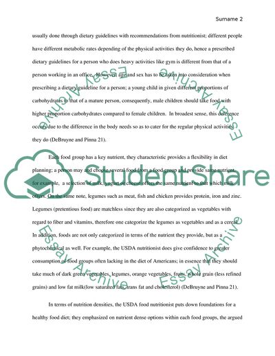 Nutrition Micronutrient and Macronutrient Coursework