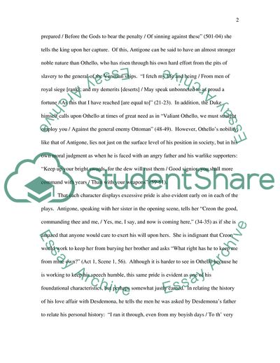 Tragic Hero Supreme of Shakespeare and Sophocles