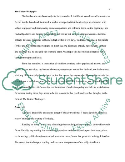 Reading Response