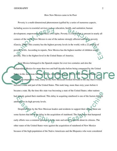 Why is New Mexico poor and what should be done about it