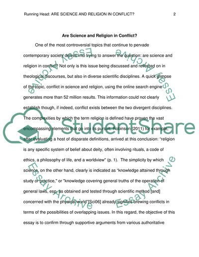 Are Science and Religion in Conflict