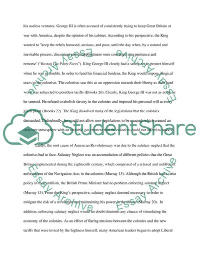 Leaders in the making of Americas Revolution and Goverment