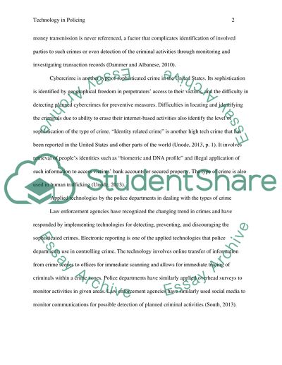 Technology in policing