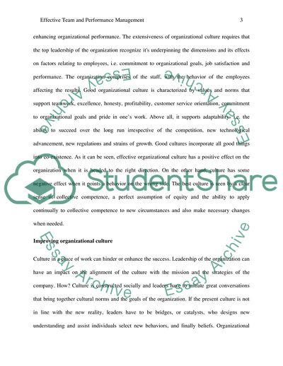 Effective Team Building and Performance in Nando