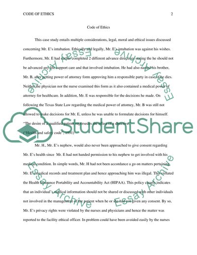 The Texas State Law Regarding the Medical Power of Attorney