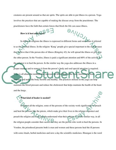 The Relationship Between Health, Healing, and Religion