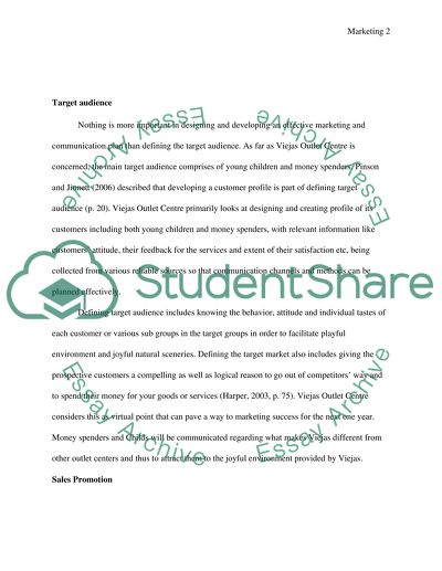 Marketing communication