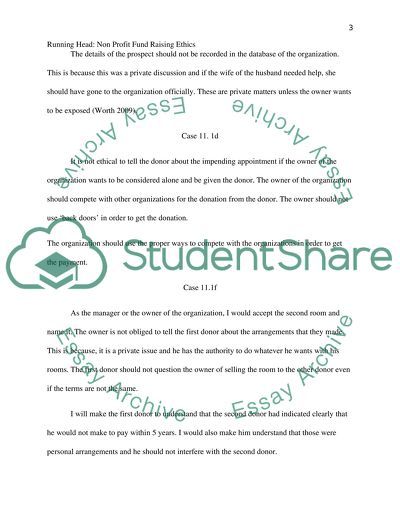 Study 4 - Nonprofit Fundraising Ethics