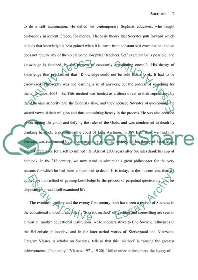 Would Socrates Survive in Todays World