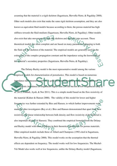 Characterization models of poroelastic materials: A review