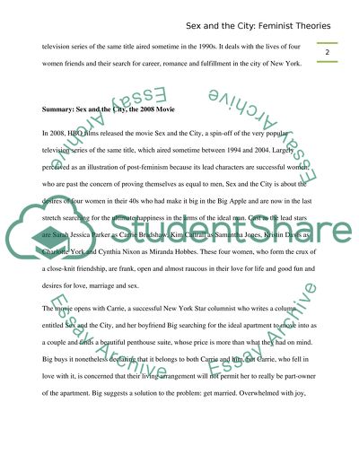 The Movie Sex and the City and the Lives of Four Middle-Aged Women