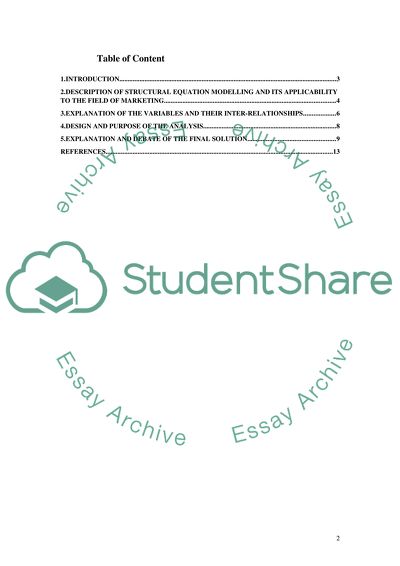 The Antecedents and Consequence of Trust for Structural Equation Modeling