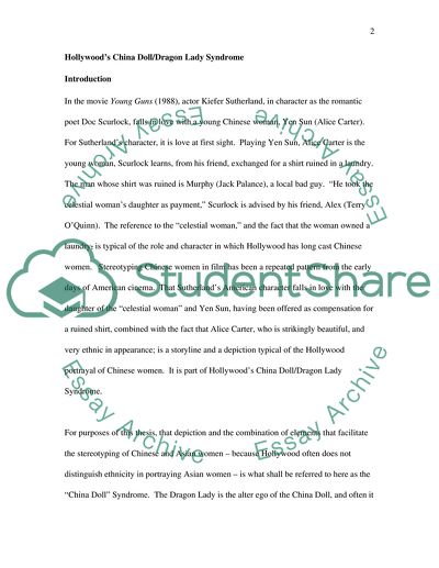 Hollywoods China Doll - Dragon Lady Syndrome